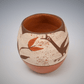 Antique Miniature Zia Roadrunner Pottery Olla
